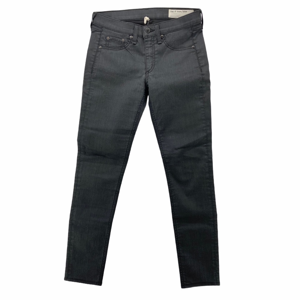 Rag And Bone Charcoal Stretchy Skinny Legging